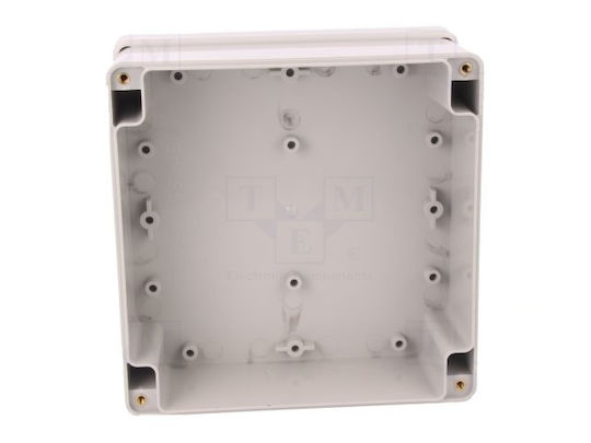 Kradex Plastic Construction Box 135x135x60mm Gray