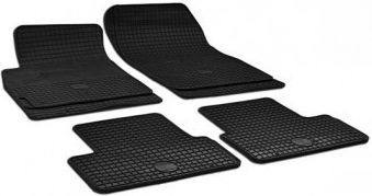 Umbrella Set Covorașe Față și Spate 4buc din Furtun pentru Opel Astra / Zafira Negre