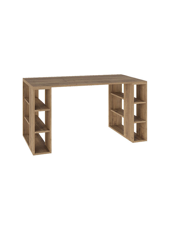 Schreibtisch Colmar Holz Open Walnut 140x60x75cm