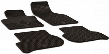 Umbrella Set Covorașe Față și Spate 4buc din Furtun pentru Seat Toledo / Altea / Leon 2004-2008 Negre