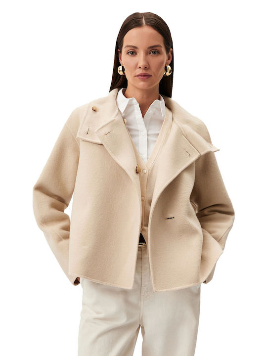 Tommy Hilfiger Classic Women's Coat Classic Beige