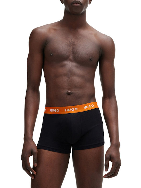 Hugo Boss Herren Boxershorts Black 3Packung