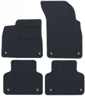 Set Covorașe Față și Spate 4buc pentru Audi Q7 2006 2016 Negre