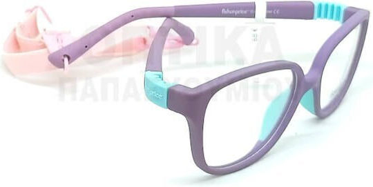 Fisher Price Children's Plastic Eyeglass Frame Purple FPVN006 VLT