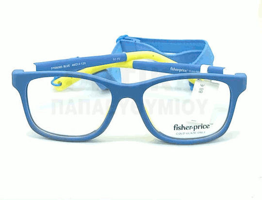 Fisher Price Παιδικός Κοκκάλινος Σκελετός Γυαλιών Μπλε FPVN003 BLUE