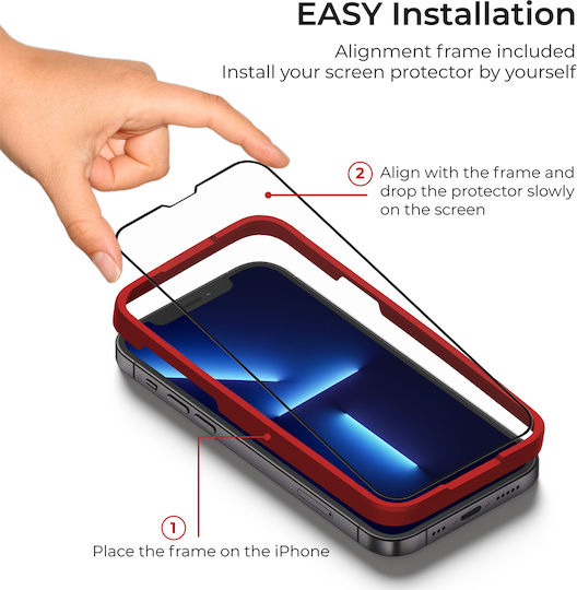 Amdetech 3D Tempered Glass 2buc (iPhone 11 Pro Max)