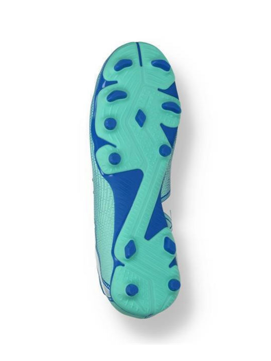 7 Play Fg Ag Kids Molded Soccer Shoes Blue