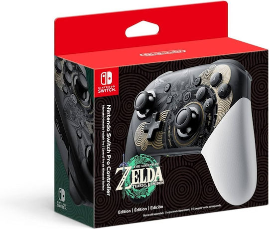 Nintendo Zelda BOTW Edition Ασύρματο Gamepad για Switch Μαύρο