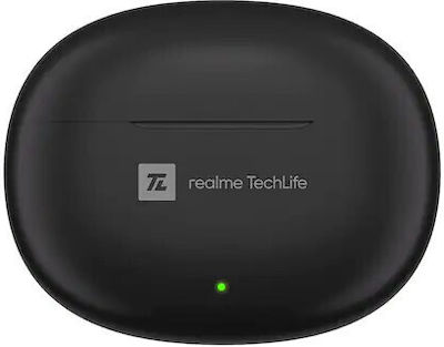 Realme T100 In-ear Bluetooth Handsfree Headphone with Charging Case Black