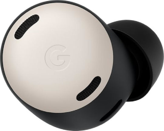 Google Pixel Buds Pro Bluetooth Handsfree Ακουστικά με Αντοχή στον Ιδρώτα και Θήκη Φόρτισης Porcelain