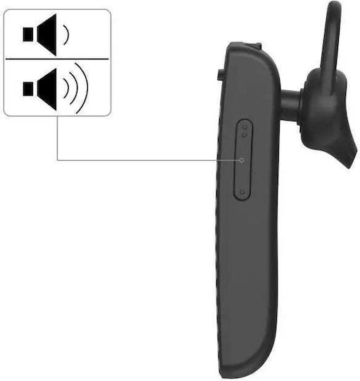 HAMA MyVoice 1500 Earbud Bluetooth Handsfree Earphone Black