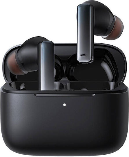 Guess In-ear Bluetooth Handsfree Ακουστικά με Θήκη Φόρτισης Μαύρα