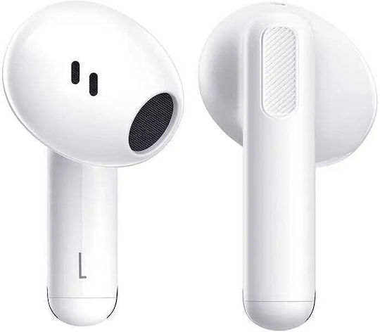 Baseus Bowie E12 In-ear Bluetooth Handsfree Ακουστικά με Θήκη Φόρτισης Λευκά