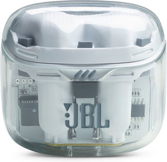 JBL Tune Flex In-ear Bluetooth Handsfree Ακουστικά με Θήκη Φόρτισης Ghost White