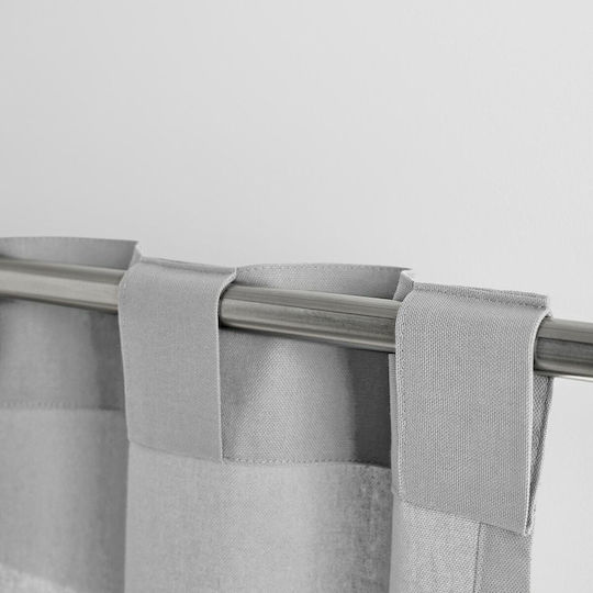 La Redoute Interieurs Пердета И Завеси С Тунел Сив 350154462_3987_75 135x350см