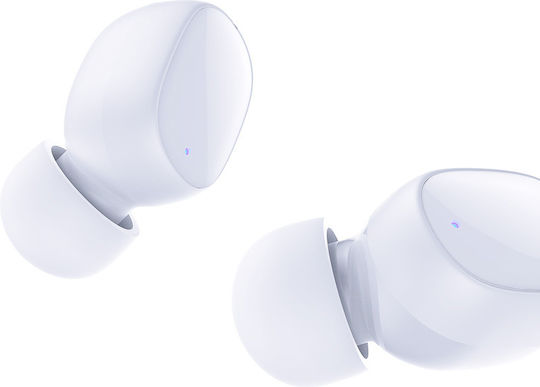 3MK FlowBuds Bluetooth Handsfree Ακουστικά με Θήκη Φόρτισης Λευκά