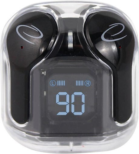 Esperanza EH238K In-ear Bluetooth Handsfree Ακουστικά με Θήκη Φόρτισης Μαύρα