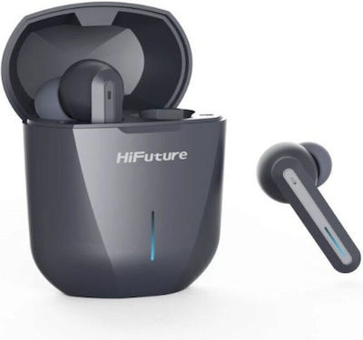 HiFuture Radge In-ear Bluetooth Handsfree Earphones with Sweat Resistance and Charging Case Gray