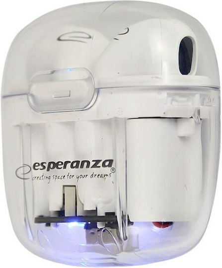 Esperanza EH237W In ear Bluetooth хендсфри Слушалки с Кутийка за Зареждане Черен
