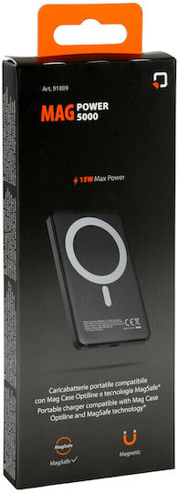 Lampa Magsafe Optiline MagSafe Power Bank 5000mAh 15W Negru