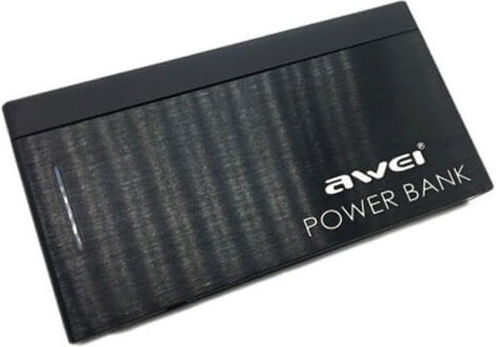 Awei P95K Power Bank 10000mAh με Θύρα USB-A και Θύρα USB-C Μαύρο
