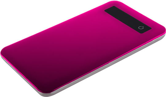 Forever PB-011 Power Bank 4000mAh με Θύρα USB-A Ροζ