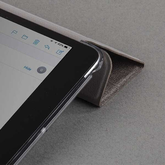 Uniq Yorker Kanvas Flip Cover Μαύρη (iPad Air 2020/2022)