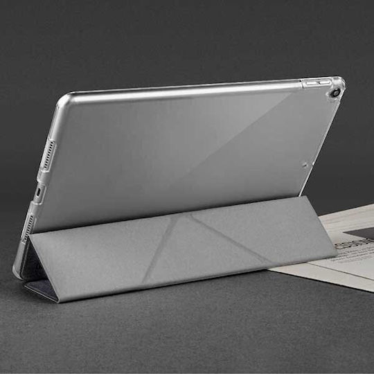 Uniq Yorker Kanvas Flip Cover Μαύρη (iPad Air 2020/2022)