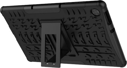 Задна Корица С Текстура На Гума Издръжлива Черна (Lenovo Tab M10 Plus 10.3")