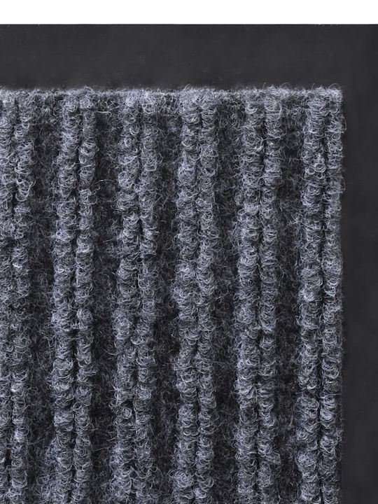 vidaXL Entrance Mats Carpet with Anti-slip Backing Gray 60x90cm 2pcs