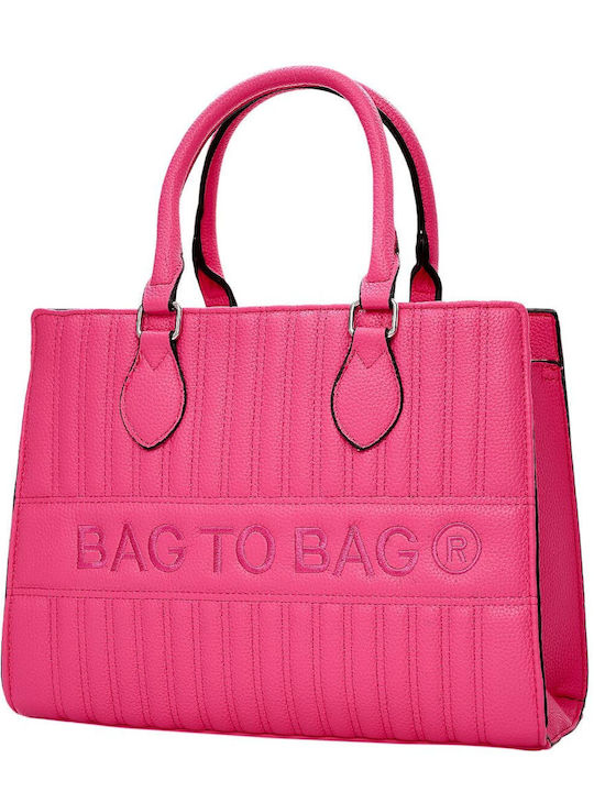 Bag to Bag Damen Tasche Schulter Fuchsie