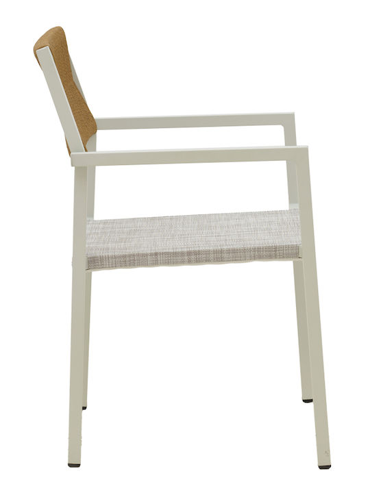 Dining Room Set for Small Outdoor Spaces Savor-kliton 3 Pieces White