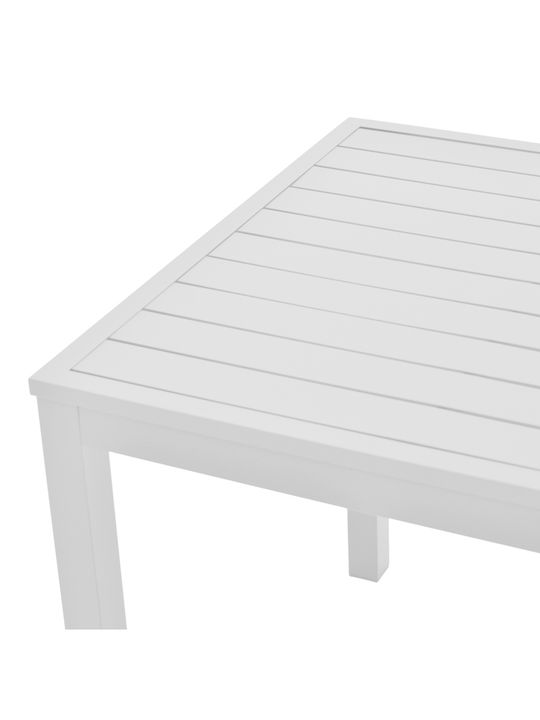 Kliton Azelie Dining Room Set for Small Outdoor Spaces 3 Pieces White