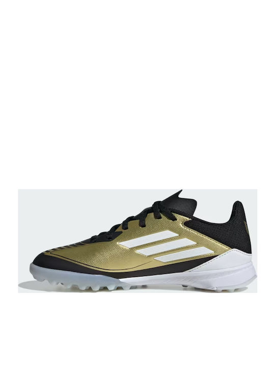 F50 League Kids Turf Soccer Shoes Gold