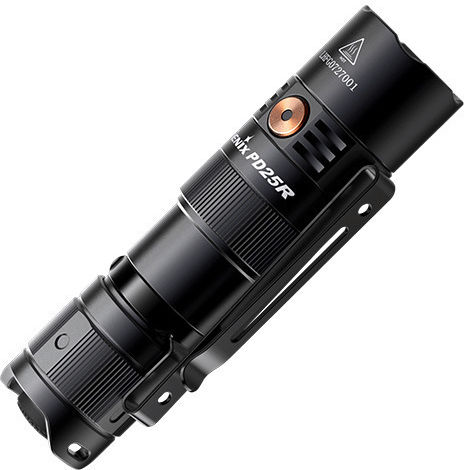 Fenix Wiederaufladbar Taschenlampe LED IP68 mit maximaler Helligkeit 800lm Schwarz