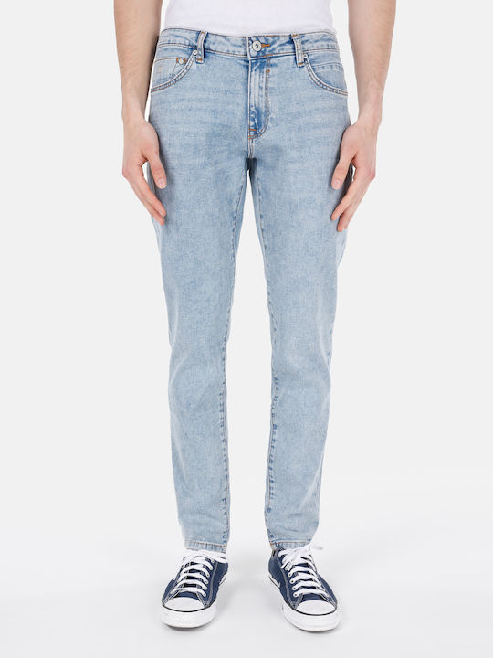 Men's Jeans Pants with Slim Fit Blue