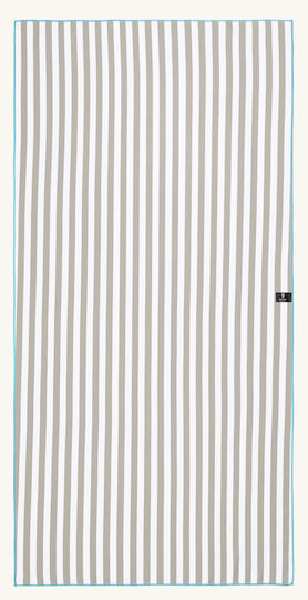 Feel & Touch Mikrofasertuch Körper Doppelseitig mit Etui Grau 170x85cm