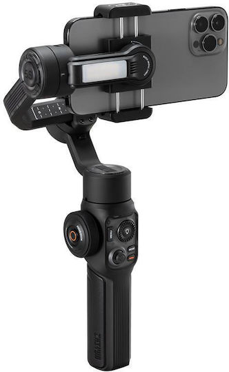 Zhiyun Smooth 5S AI Phone Gimbal with 3 Axis Stabilization and 26 Operating Hours Black