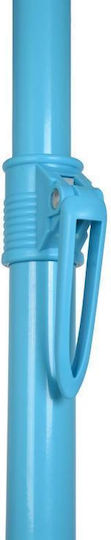 Estia Save the Aegean Folding Beach Umbrella Diameter 2m with UV Protection and Air Vent Tranquil Tides