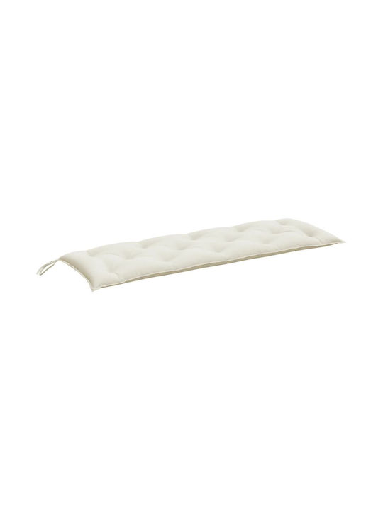 vidaXL Garden Bench Cushion with Backrest Beige 50x150cm