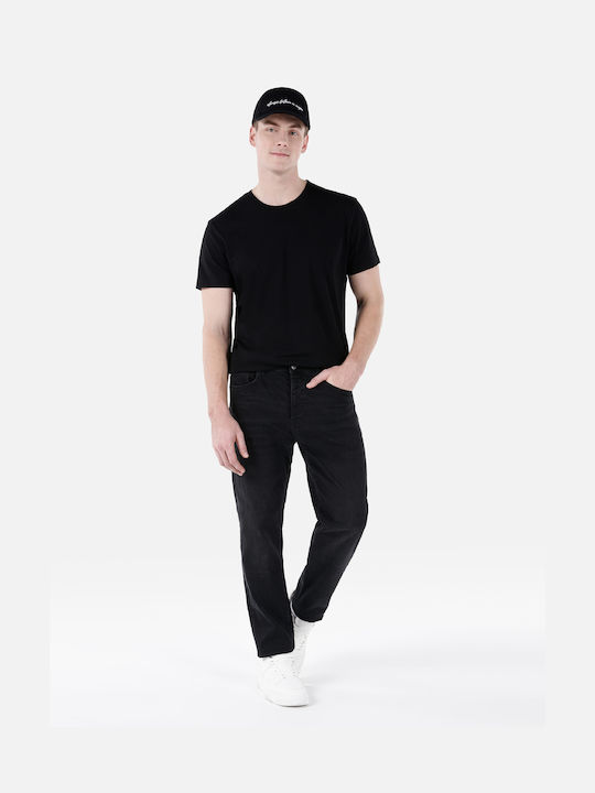 Ανδρικό Παντελόνι Τζιν Ελαστικό Black