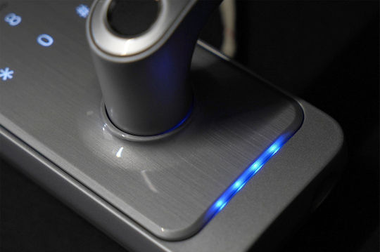 Eura Electronic Lock with RF Connectivity Silver