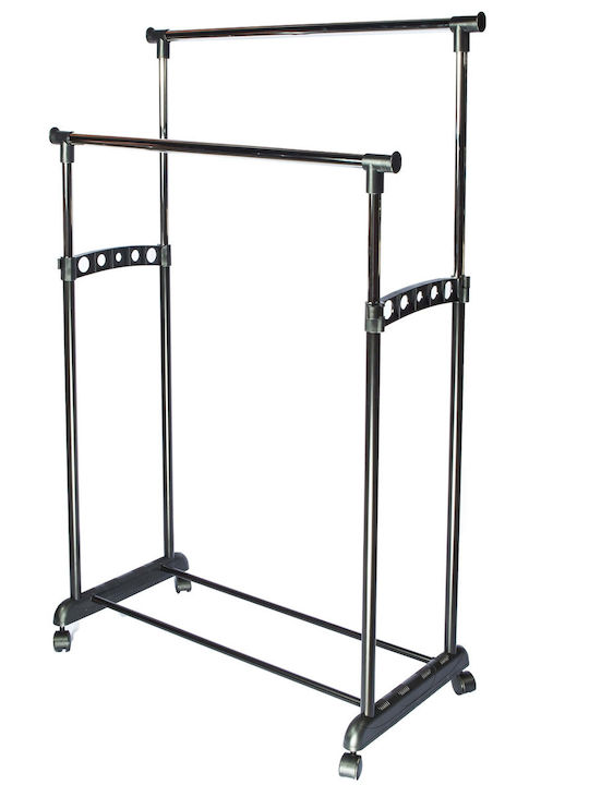 Cuier de podea Neagră 83x43x94cm