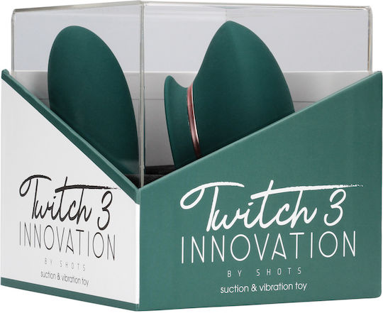 Twitch 3 Rechargeable Triple Stimulation Vibrator Green
