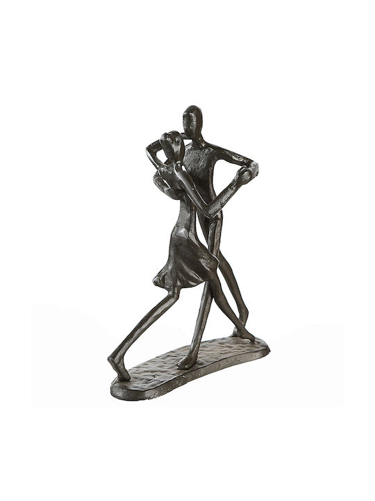 ArteLibre Dekorative Figur aus Metall Ζευγάρι 13x8x17cm 1Stück
