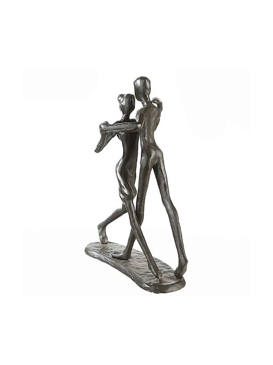 ArteLibre Dekorative Figur aus Metall Ζευγάρι 13x8x17cm 1Stück
