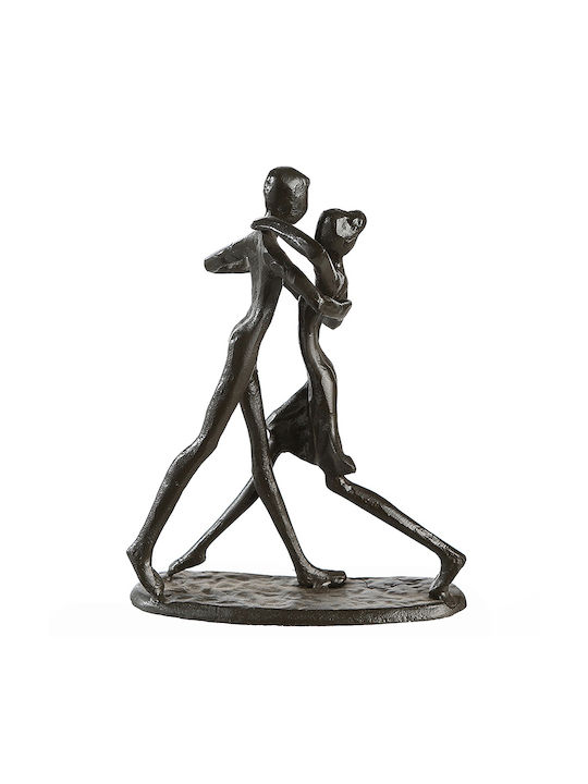 ArteLibre Dekorative Figur aus Metall Ζευγάρι 13x8x17cm 1Stück