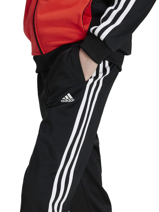 Kids Tracksuit Set With Jacket Black 3 Pieces Essentials