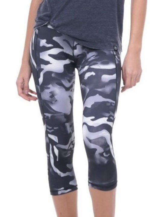 Women's Capri Legging Grey