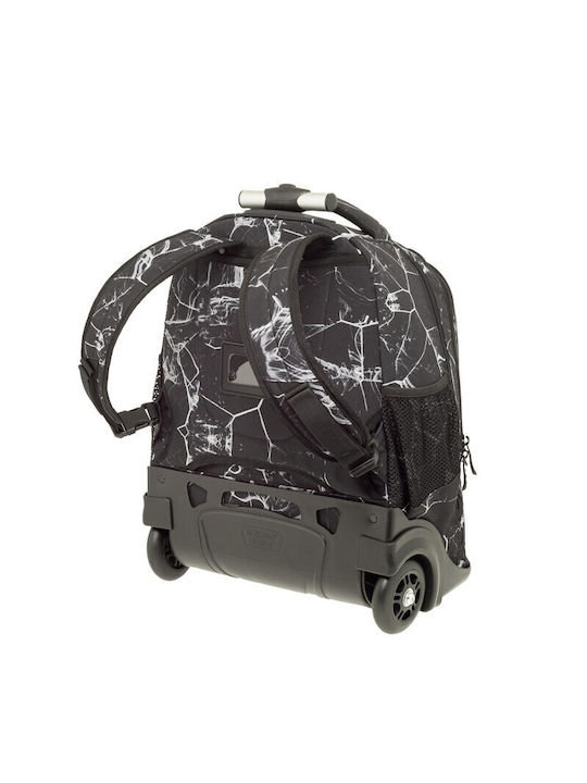 Polo Uplow School Bag Trolley Elementary, Elementary Black - White with Water Bottle Holder 30Liters 2024